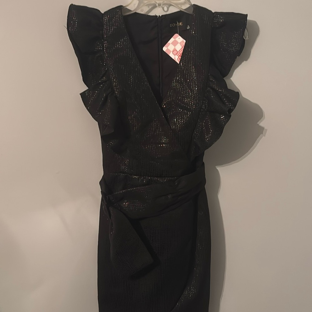 Vici Boutique Black shimmer dress